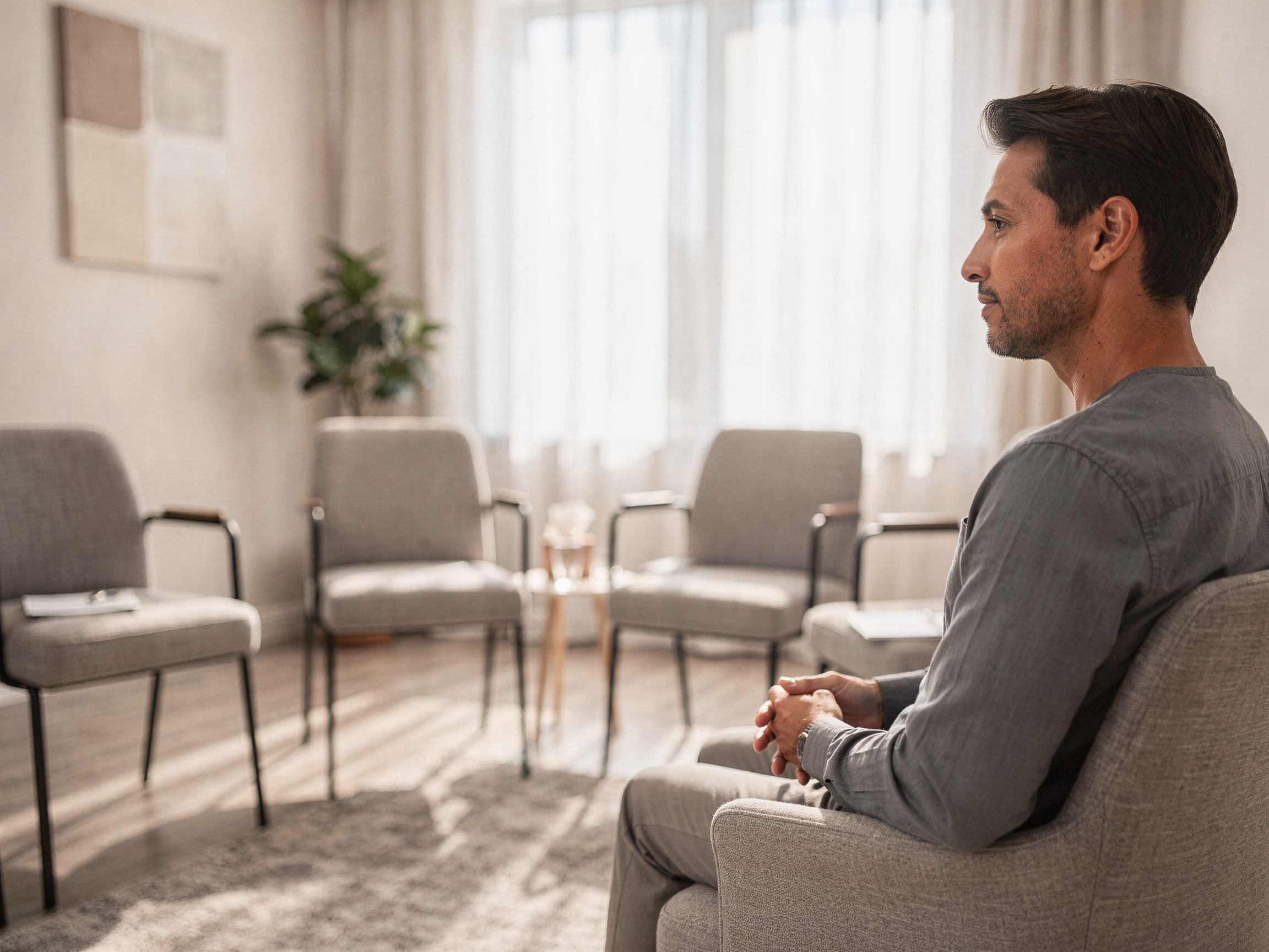ADHD group therapy for partners illustration